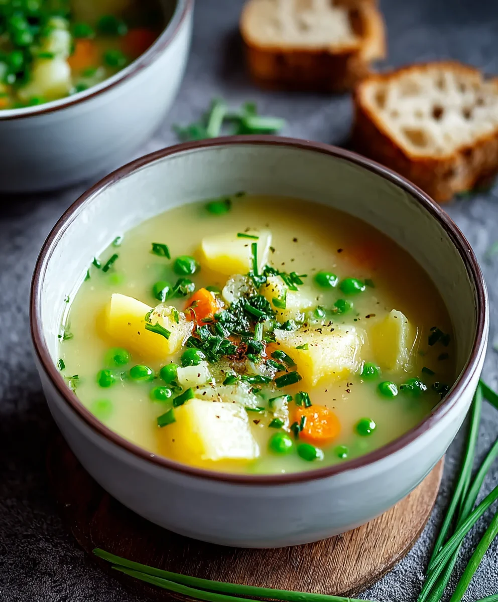 Frühlingssuppe mit Kartoffeln: Schnell & Lecker