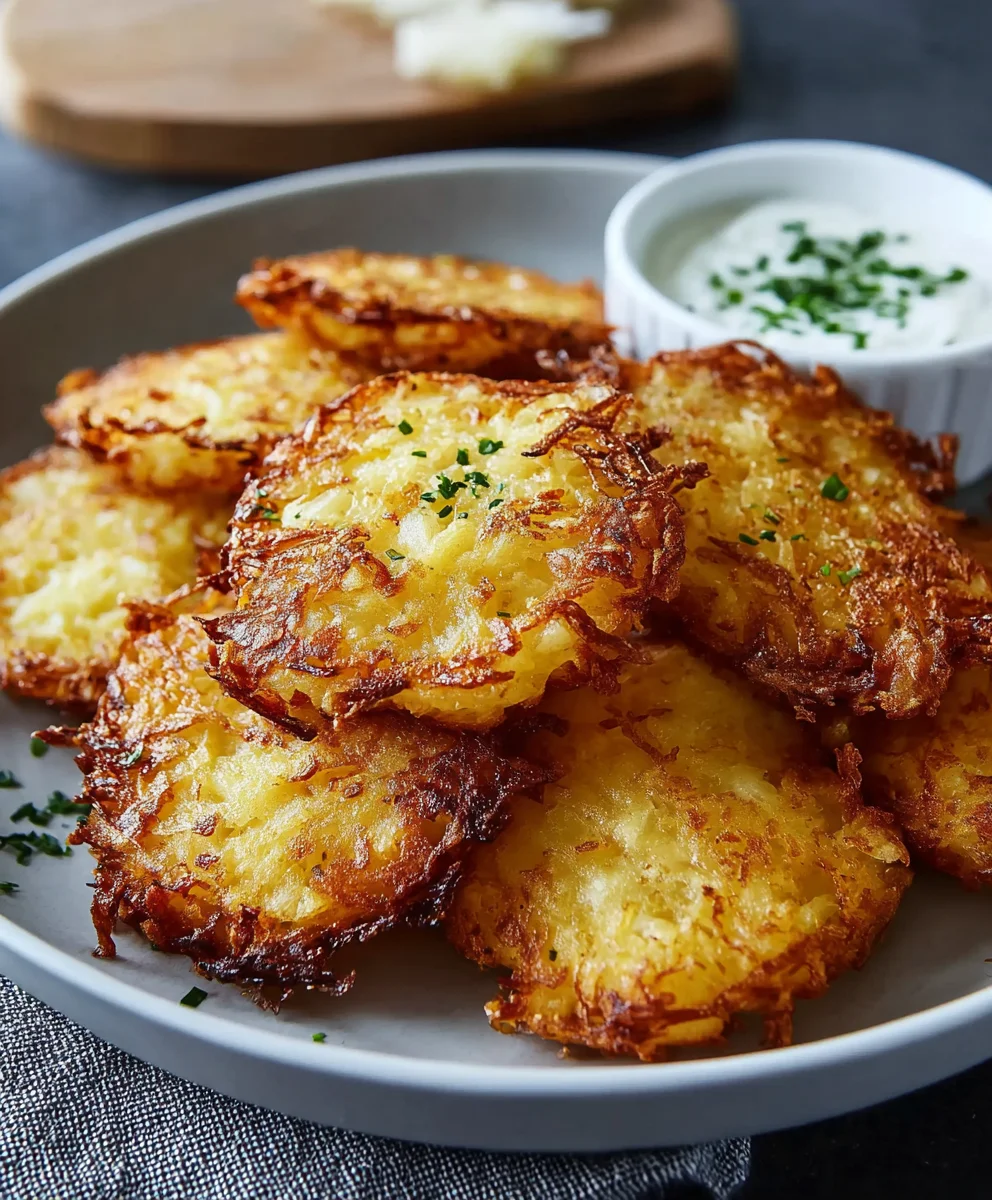 Heissluftfritteuse Kartoffelpuffer: Knusprig & Schnell