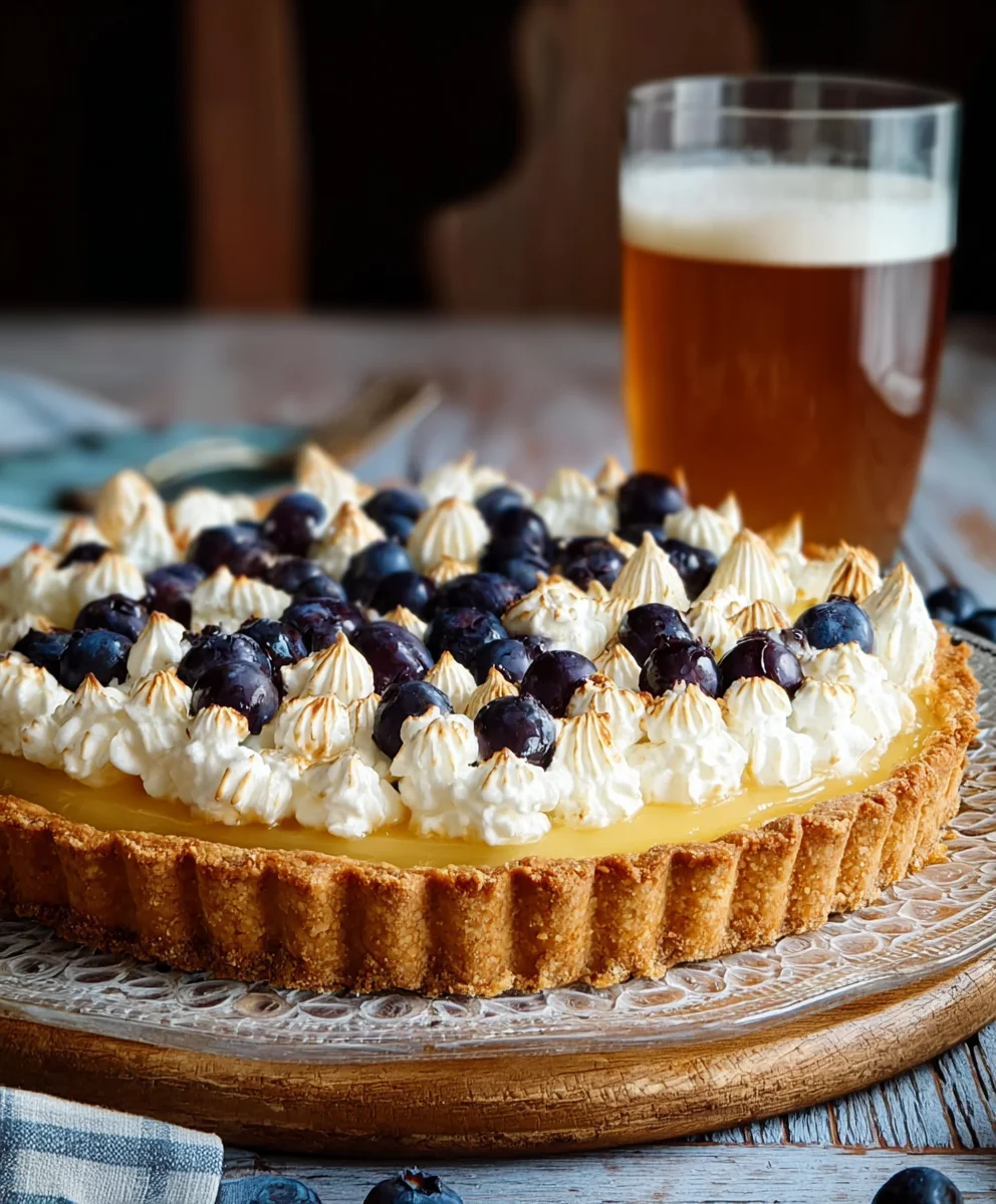 Heidelbeer-Alkoholfrei Frischkäse Tarte Rezept