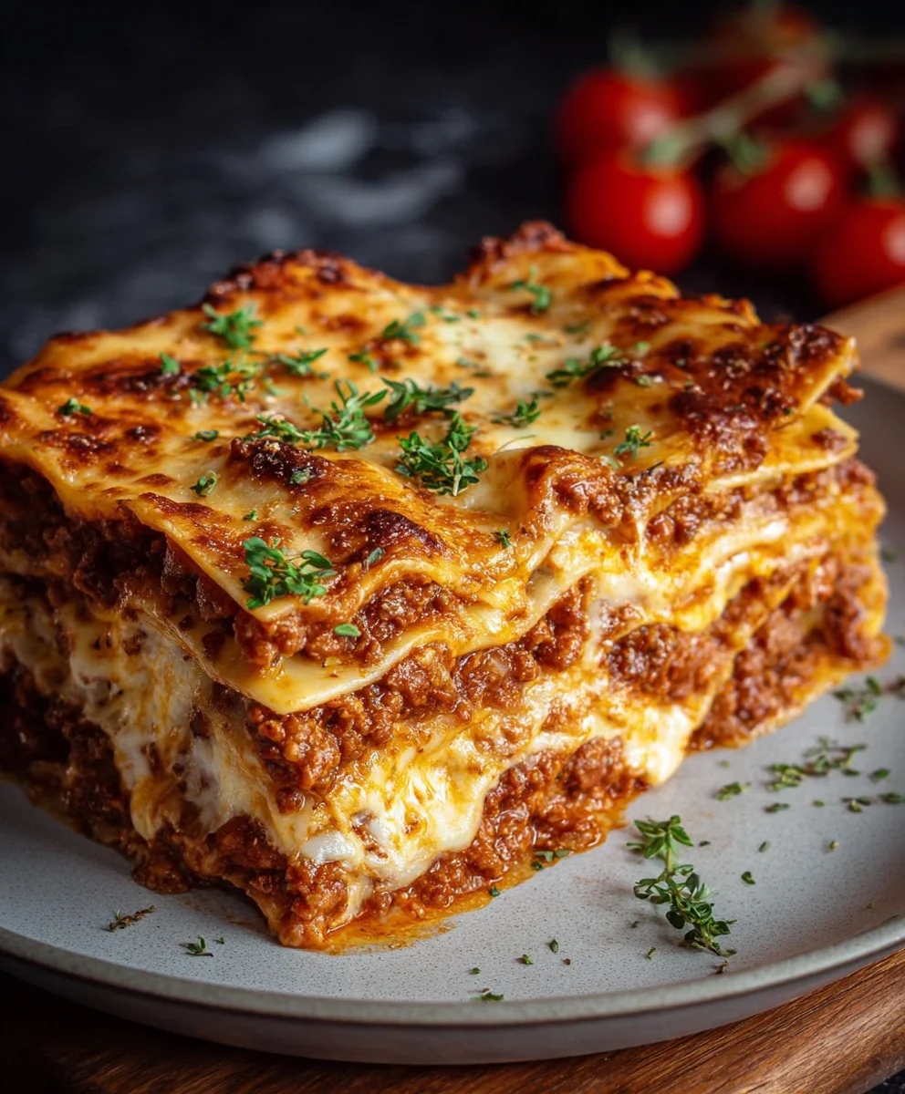 Klassische Italienische Lasagne Airfryer: Schnell & Lecker