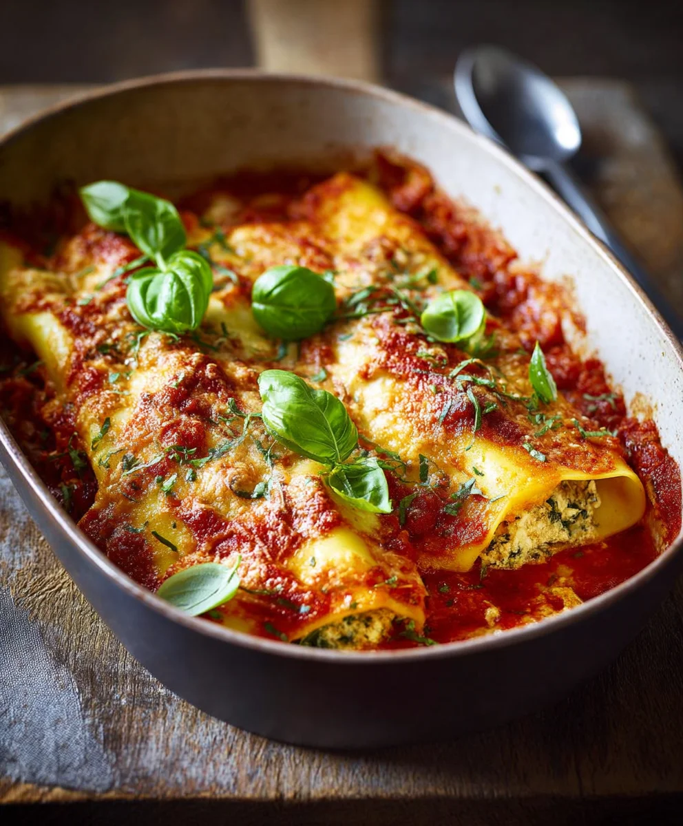 Cannelloni mit Ricotta & Tomaten: Einfach lecker!