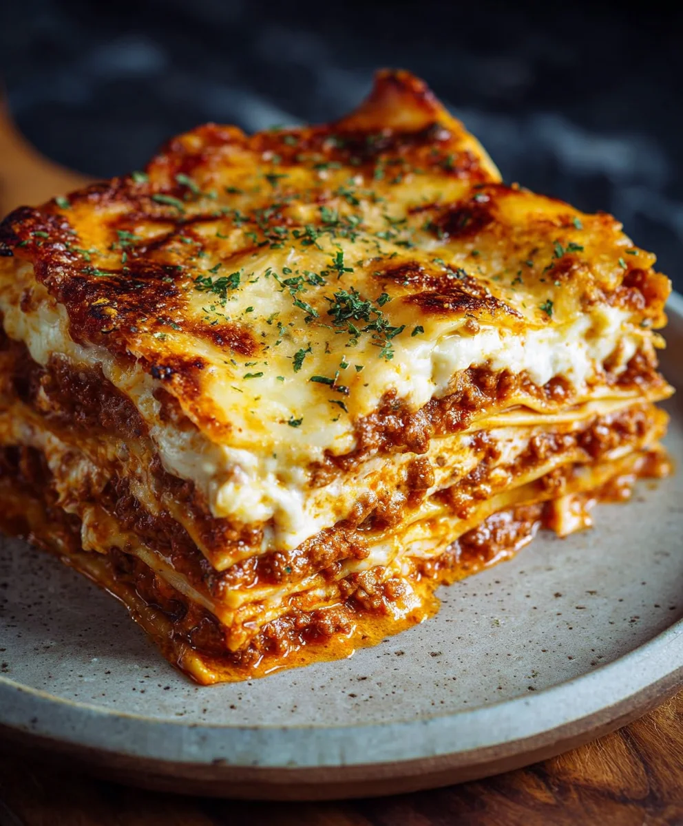 Klassische Italienische Lasagne Airfryer: Schnell & Lecker