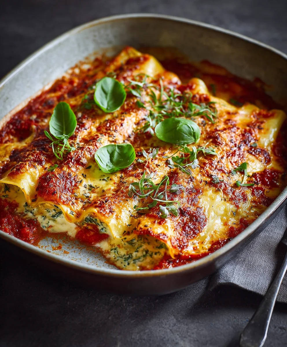Cannelloni mit Ricotta & Tomaten: Einfach lecker!