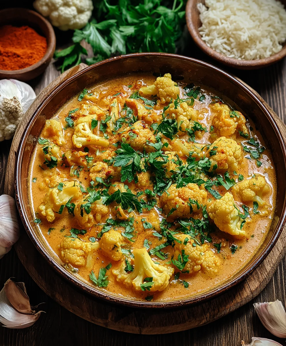 Ofen-Blumenkohl-Curry: Cremig & Lecker!