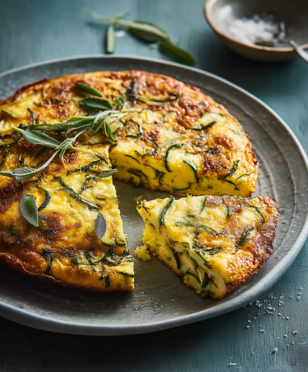 Zucchetti Frittata mit Salbei – Einfach & Lecker