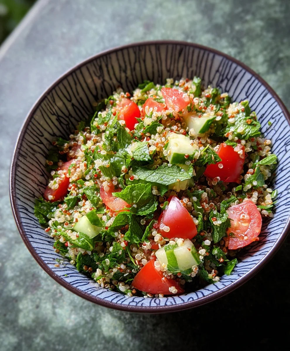 Quinoa Tabouleh: Leichtes & Frisches Rezept
