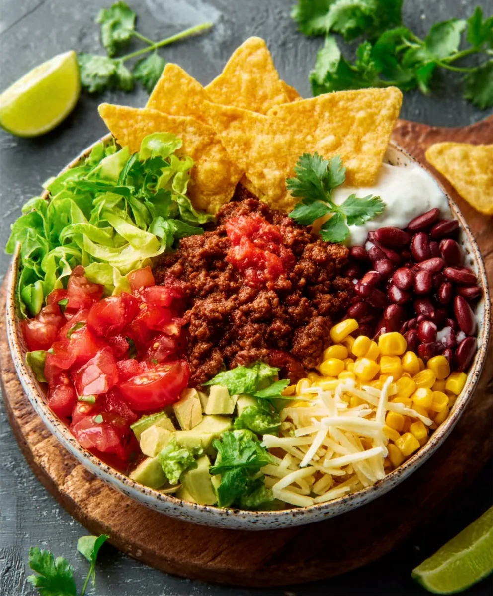 Hackfleisch-Burrito Bowl: Mexikanisch & Lecker