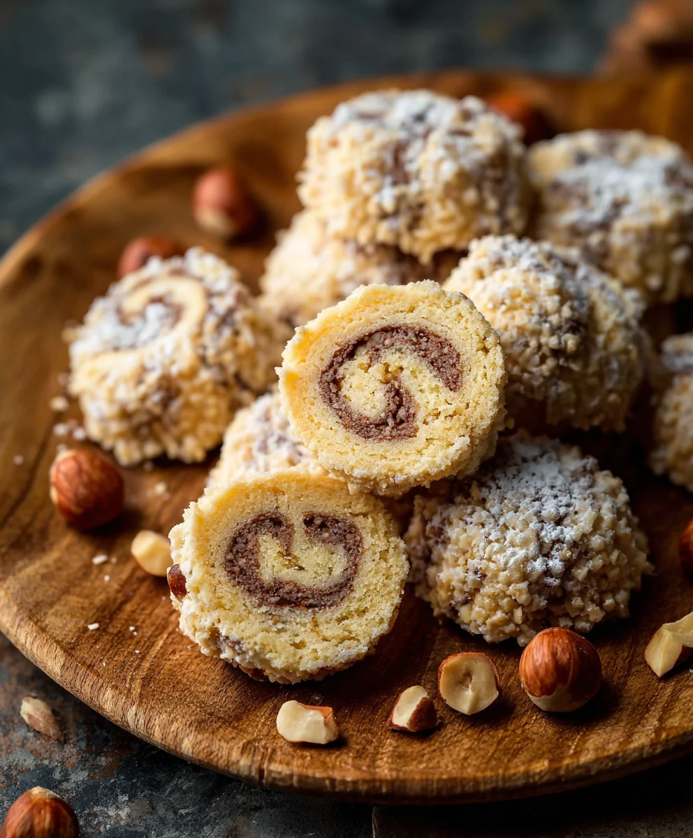 Nusskringel: Köstliche Haselnuss Kekse | Einfach backen