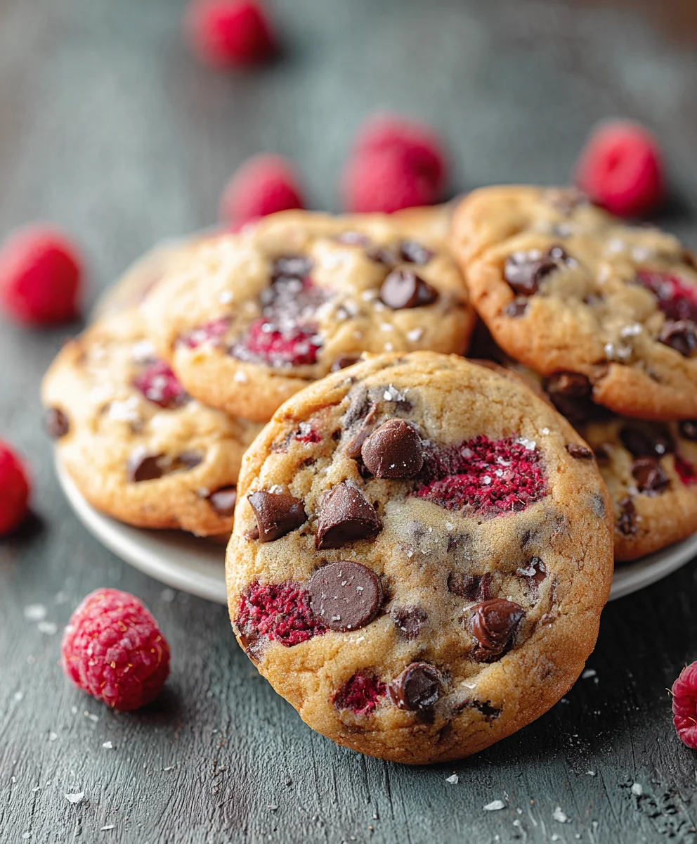 Himbeer-Schoko-Kekse: Saftig & Lecker!