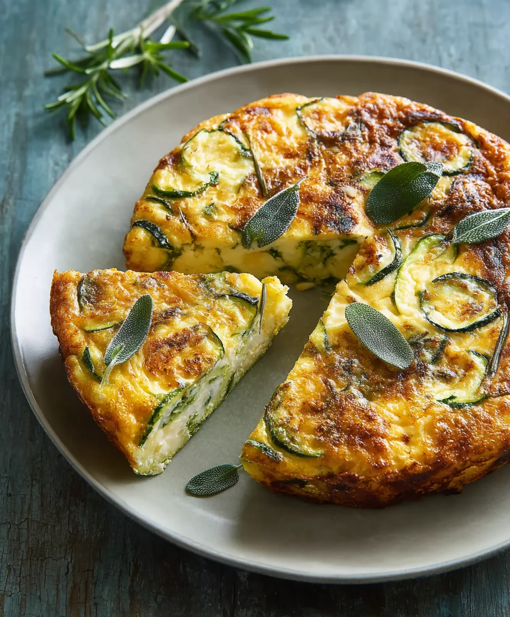 Zucchetti Frittata mit Salbei – Einfach & Lecker