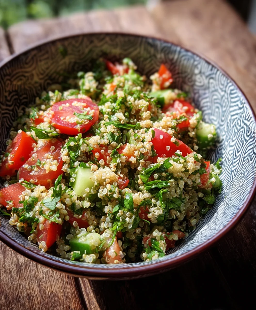 Quinoa Tabouleh: Leichtes & Frisches Rezept
