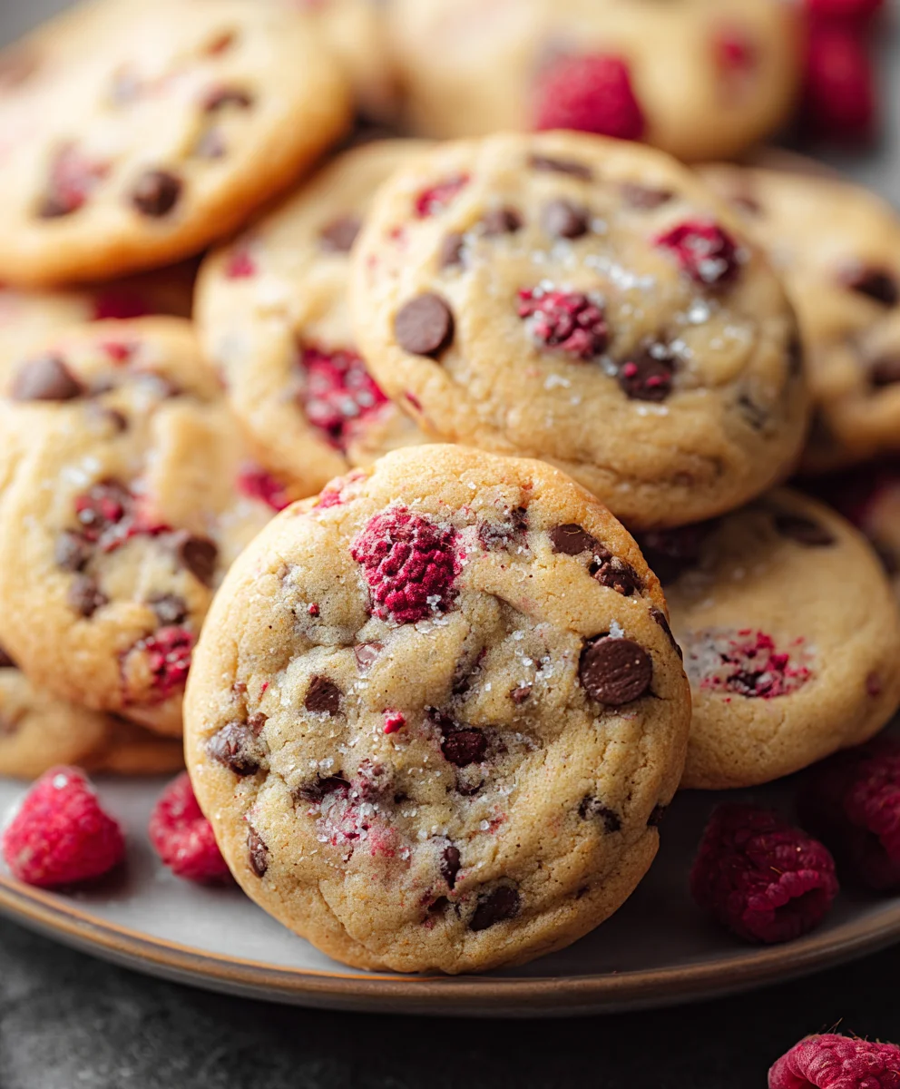 Himbeer-Schoko-Kekse: Saftig & Lecker!