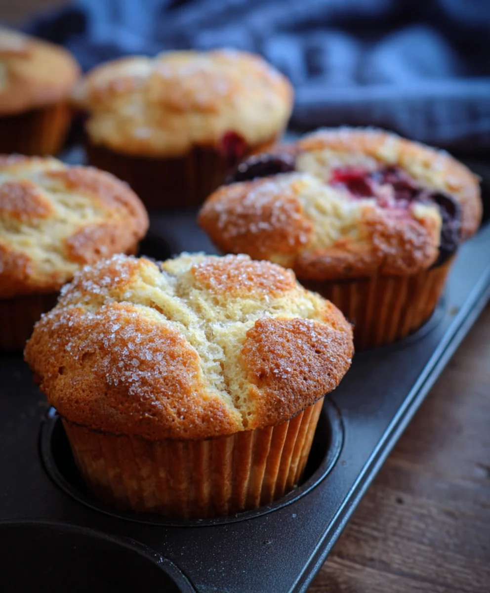 Saure Sahne Muffins: Einfaches & leckeres Rezept