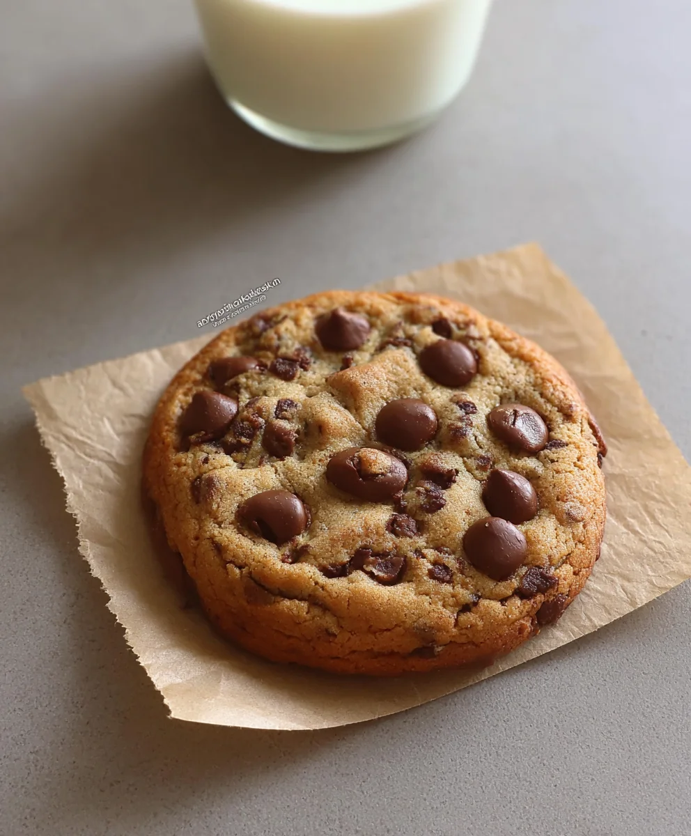 Single Serve Chocolate Chip Cookie (Ohne Ei)