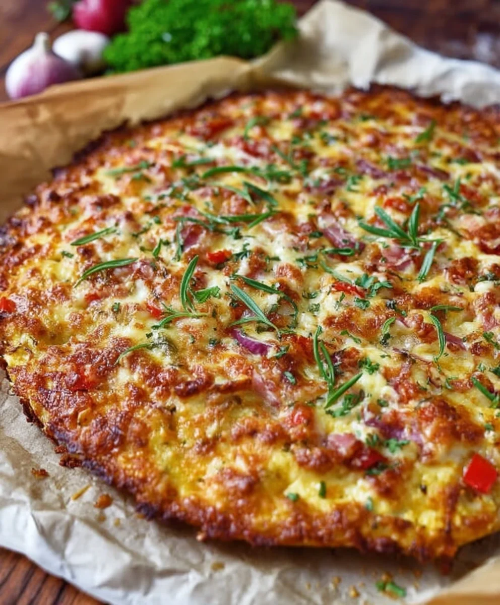 Low Carb Schüttelpizza: Schnelles & einfaches Rezept
