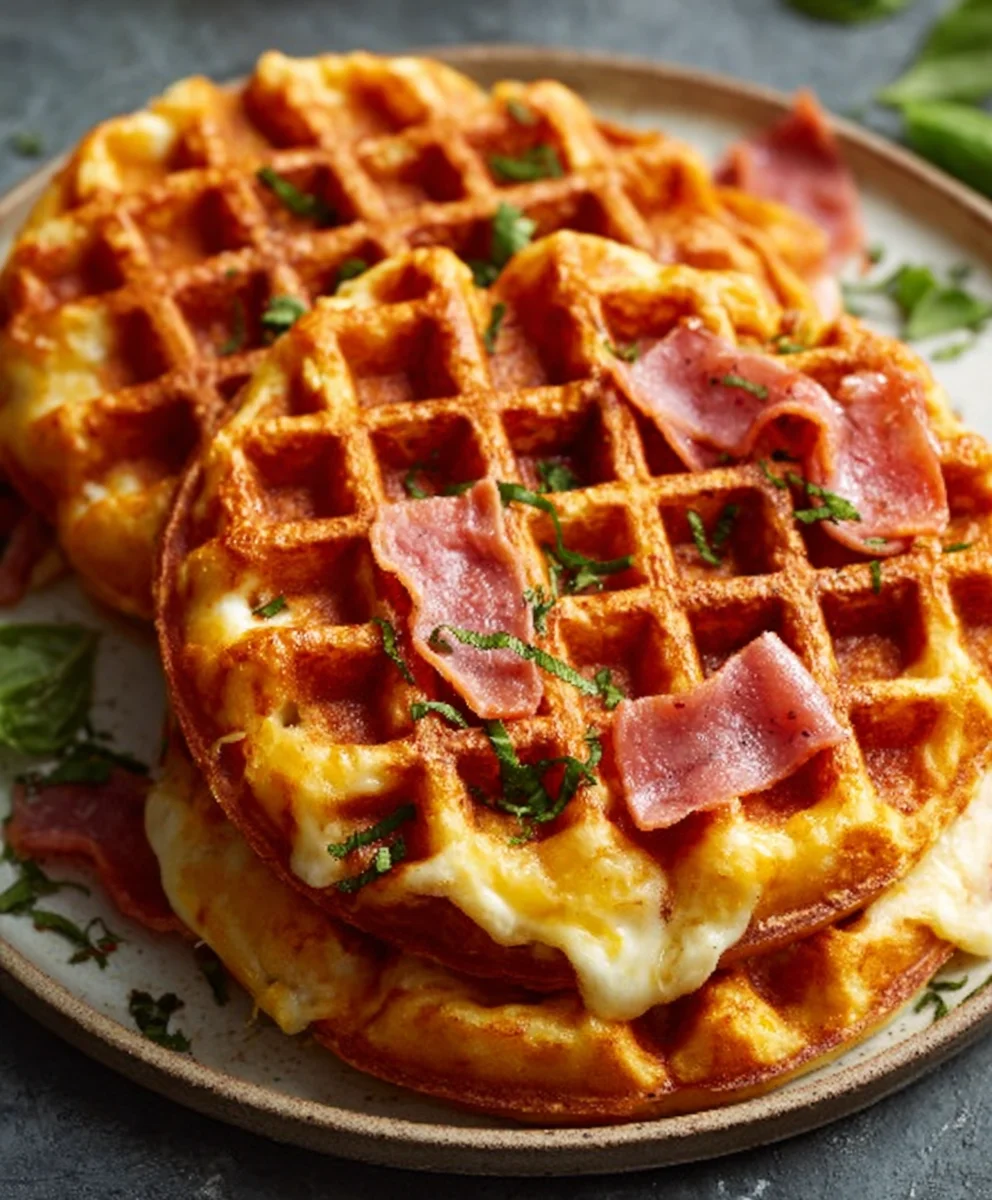 Pizzawaffeln: Einfaches Rezept | Lecker & Schnell