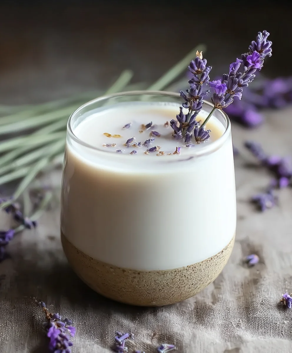 Lavendel-Milchtee: Cremig & Beruhigend