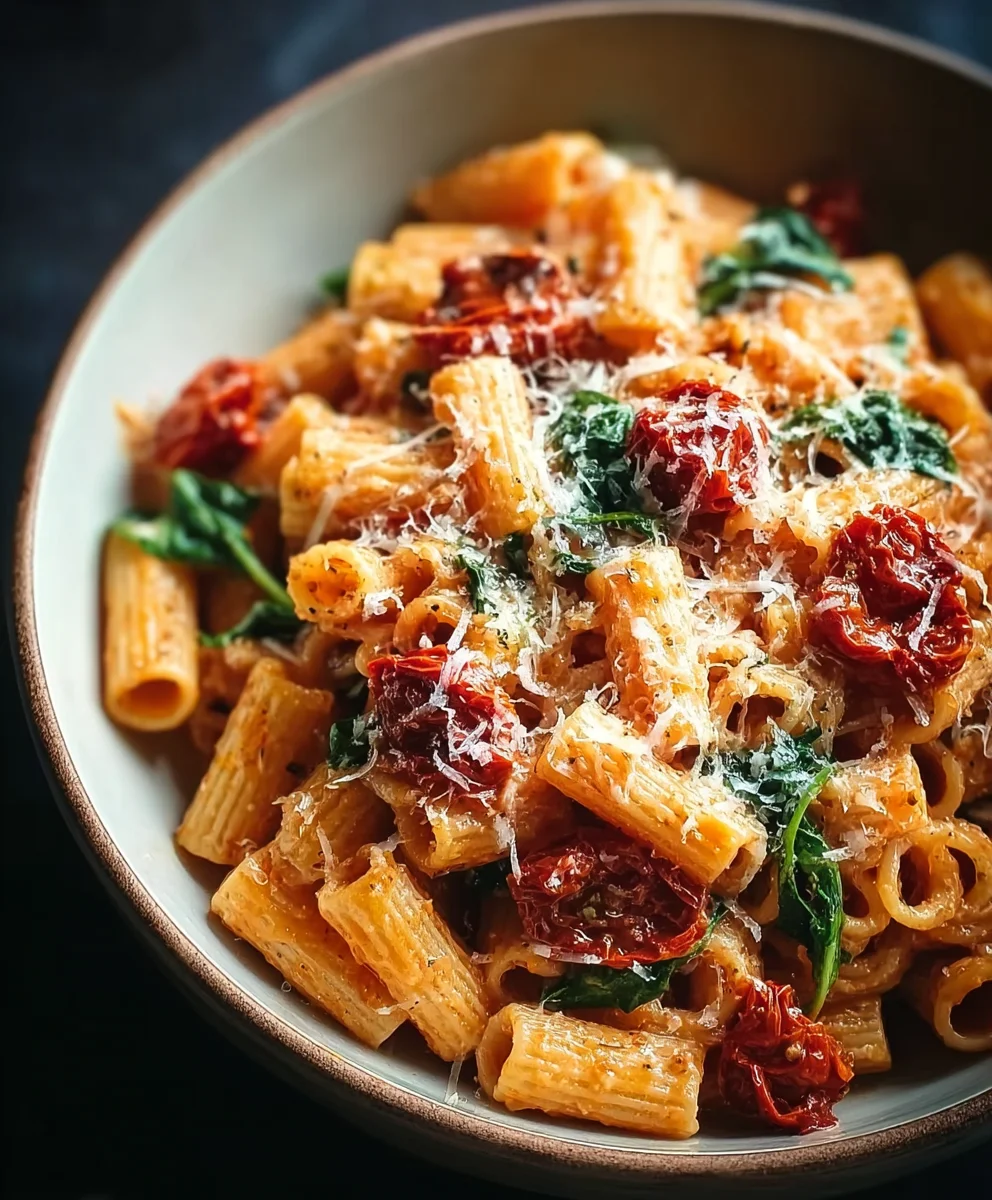 Getrocknete-Tomaten-Pasta: Blitzschnelles & Leckeres Rezept