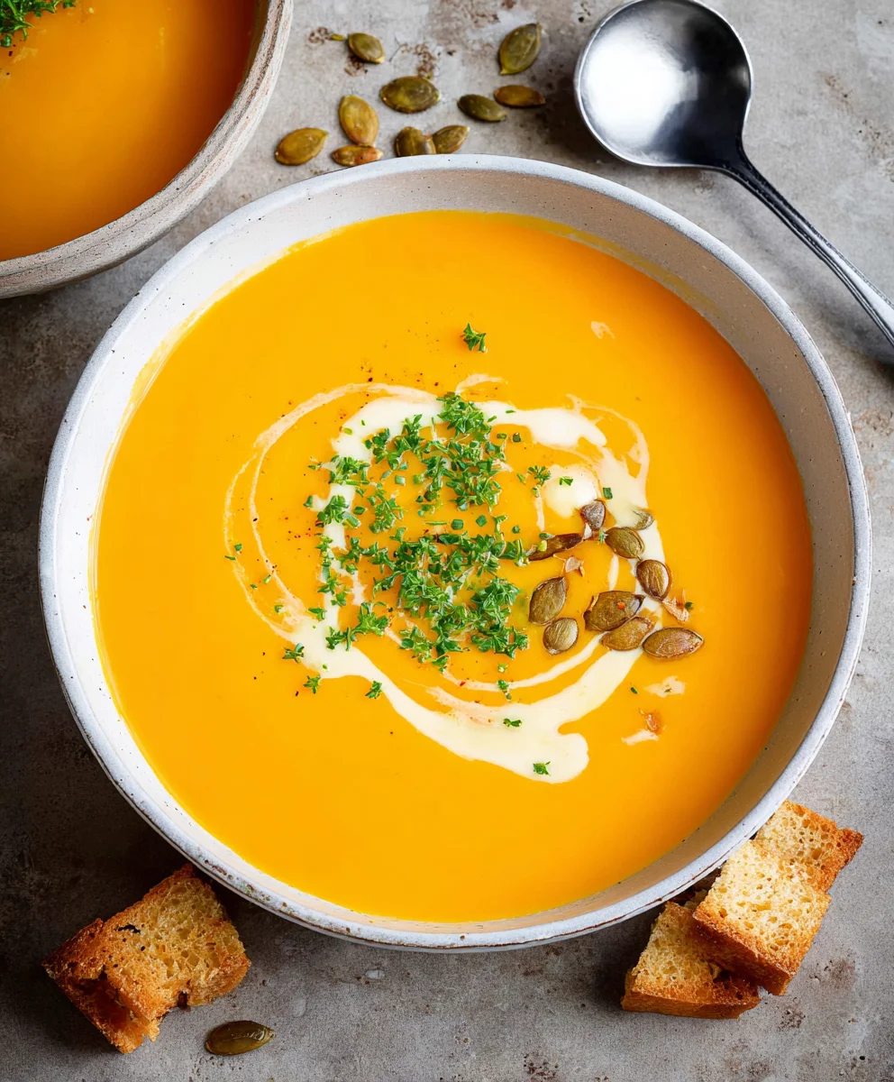 Cremige Kürbissuppe: Schnell & Lecker in Min