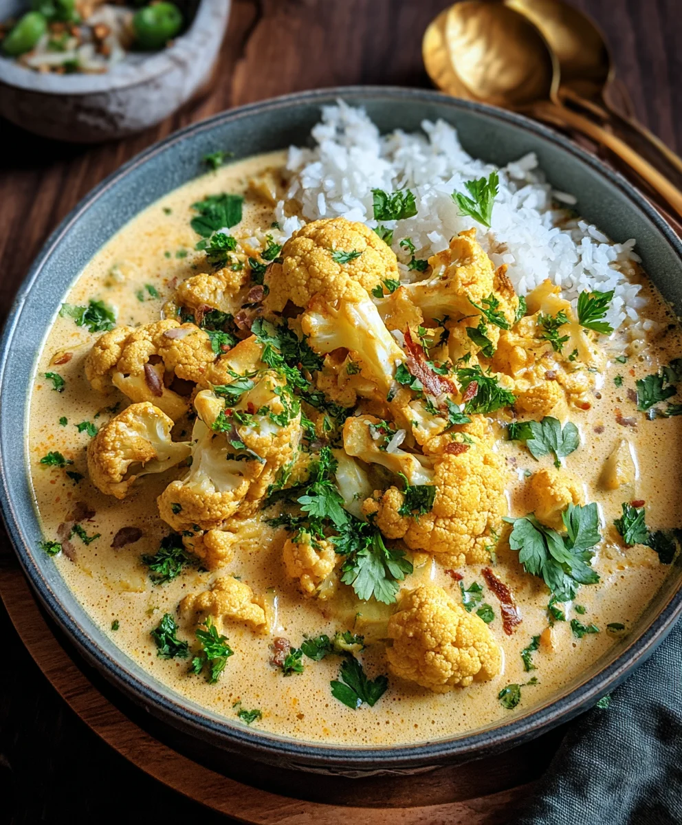 Blumenkohl-Curry Auflauf: Vegetarisches Ofen-Rezept