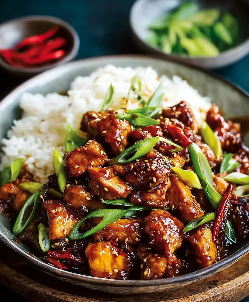 Mongolisches Rindfleisch: Schnelles, scharfes Rezept