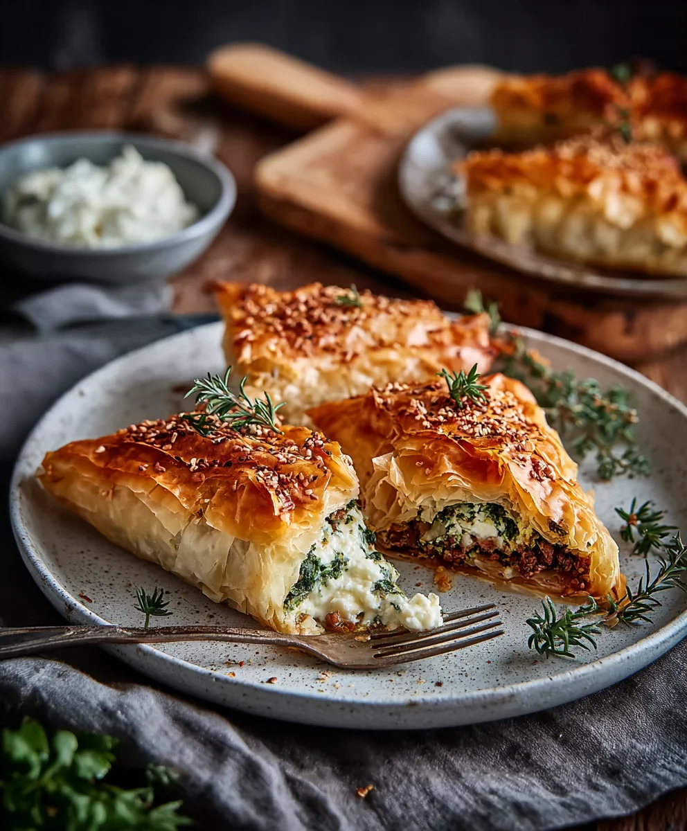 Boerek mit Feta & Petersilie: Schnelles Rezept