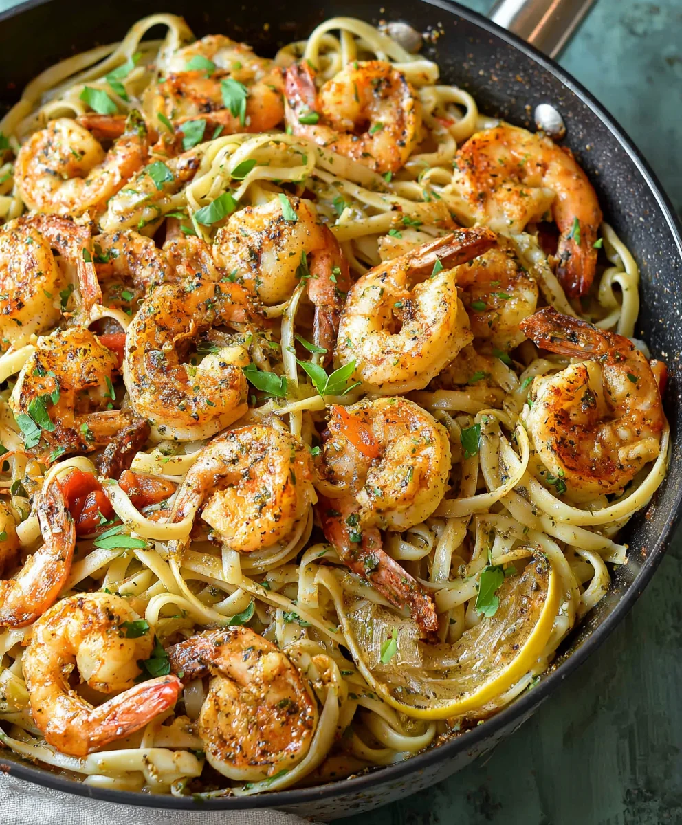 Cajun Garnelen Pasta: Einfach & Lecker