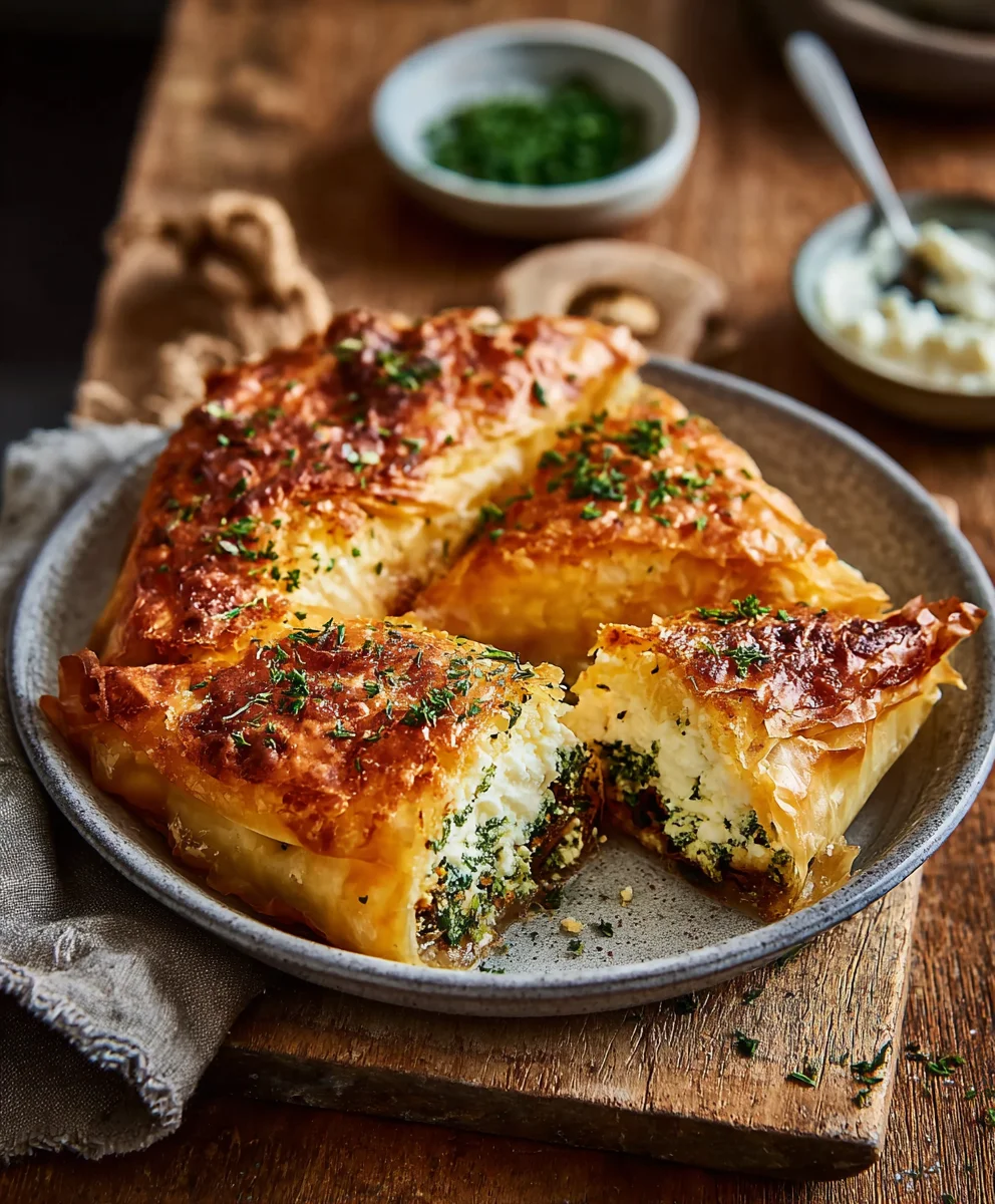 Boerek mit Feta & Petersilie: Schnelles Rezept