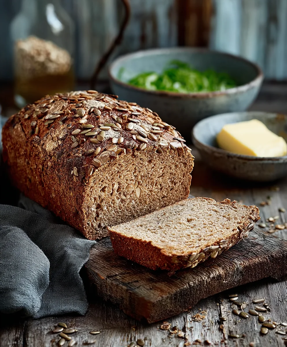 Körnerbrot mit Sonnenblumenkernen – Einfach lecker!
