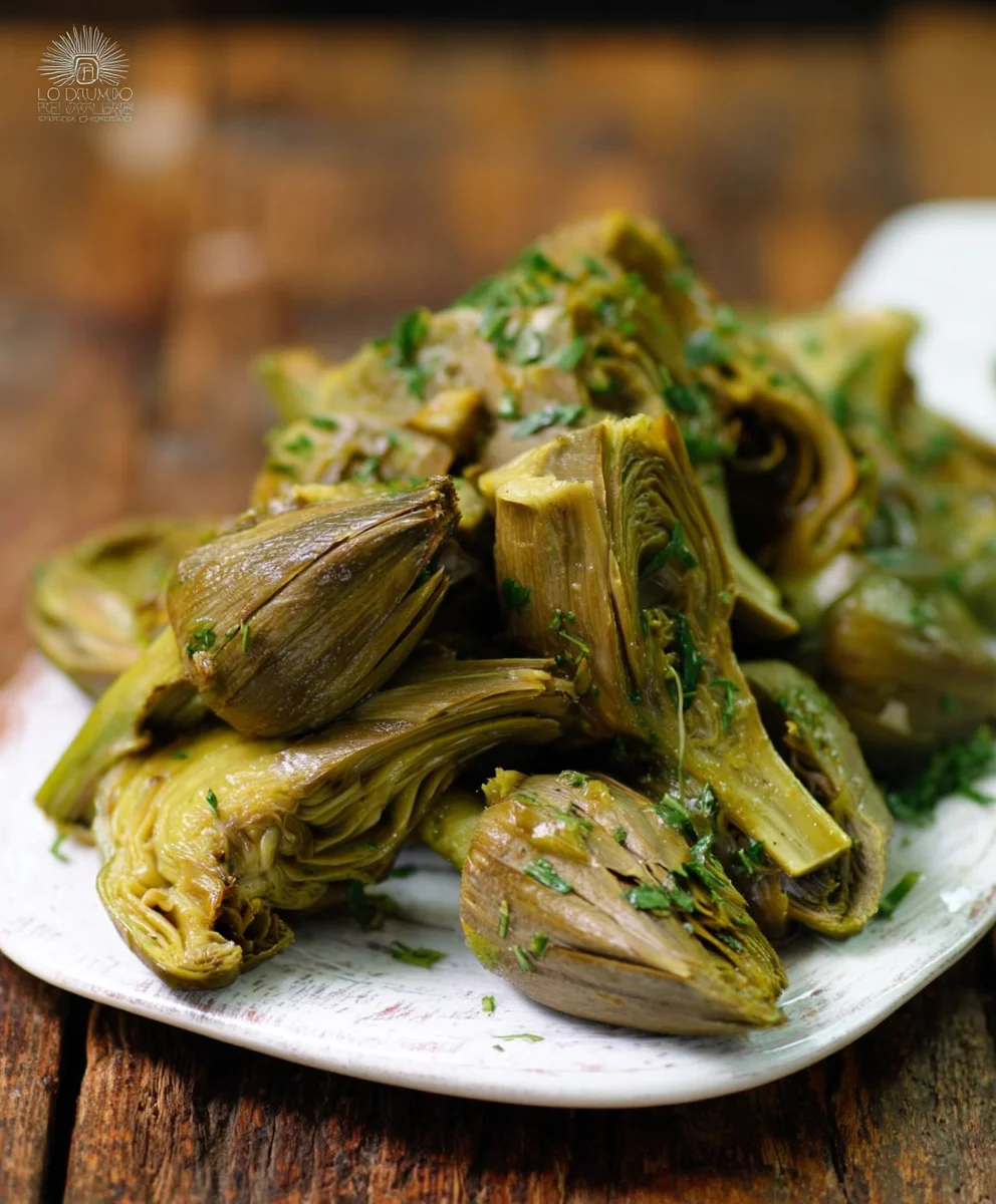 Carciofi trifolati: Einfaches Rezept für geschmorte Artischocken