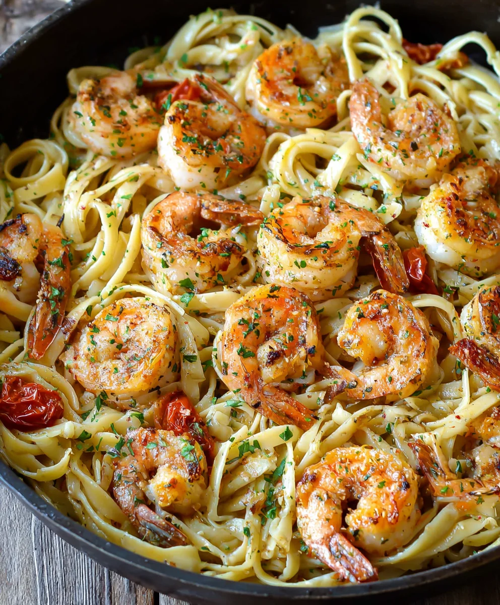 Cajun Garnelen Pasta: Einfach & Lecker