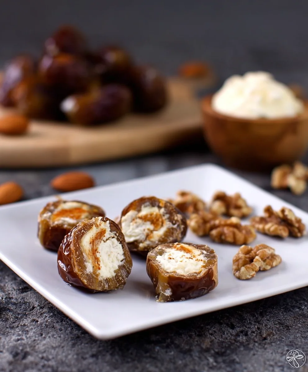 Dátiles Rellenos: Cremiger Käse-Nuss-Genuss!