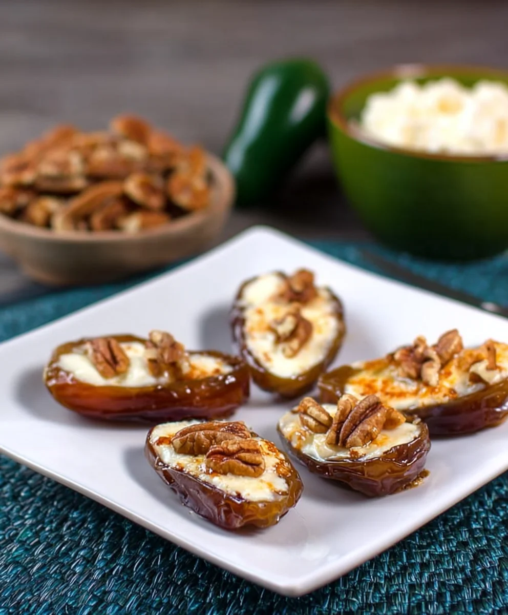 Dátiles Rellenos: Cremiger Käse-Nuss-Genuss!