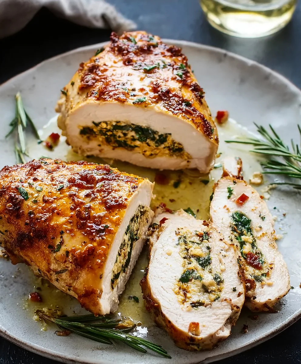 Saftige Gefüllte Hähnchenbrust: Einfaches & Leckeres Rezept