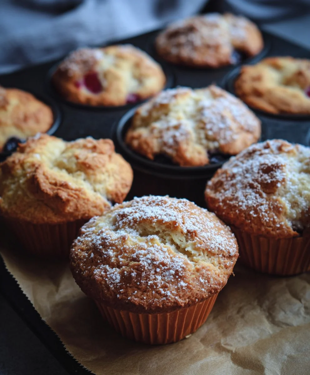 Saure Sahne Muffins: Saftig & einfach backen!