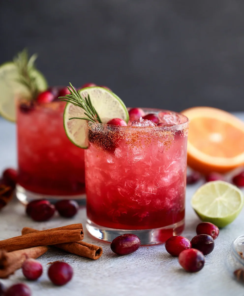 Gewürzter Cranberry Paloma (Alkoholfrei) - Lecker!
