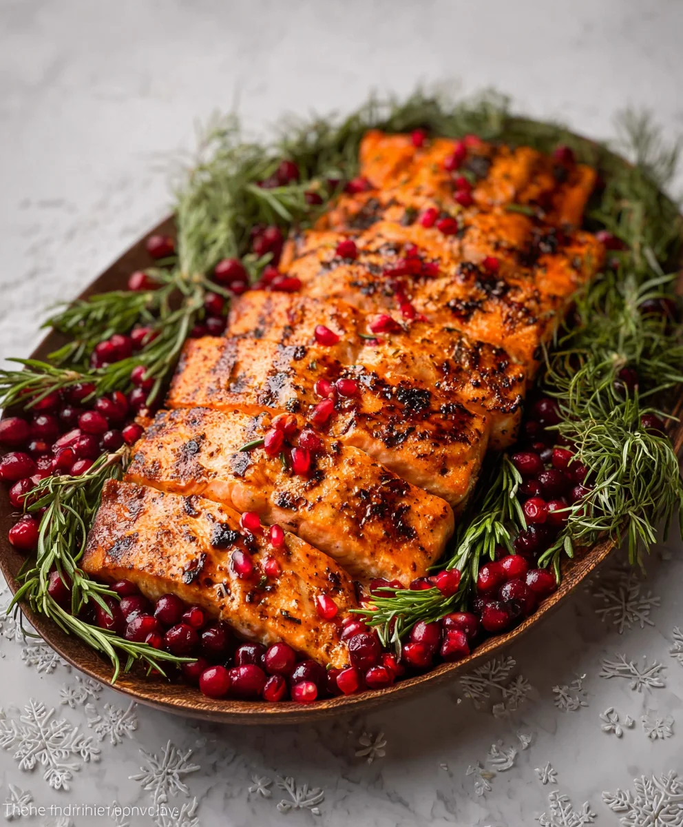 Festlicher Lachs: Einfaches Weihnachtsrezept (Nicht-alkoholisch)