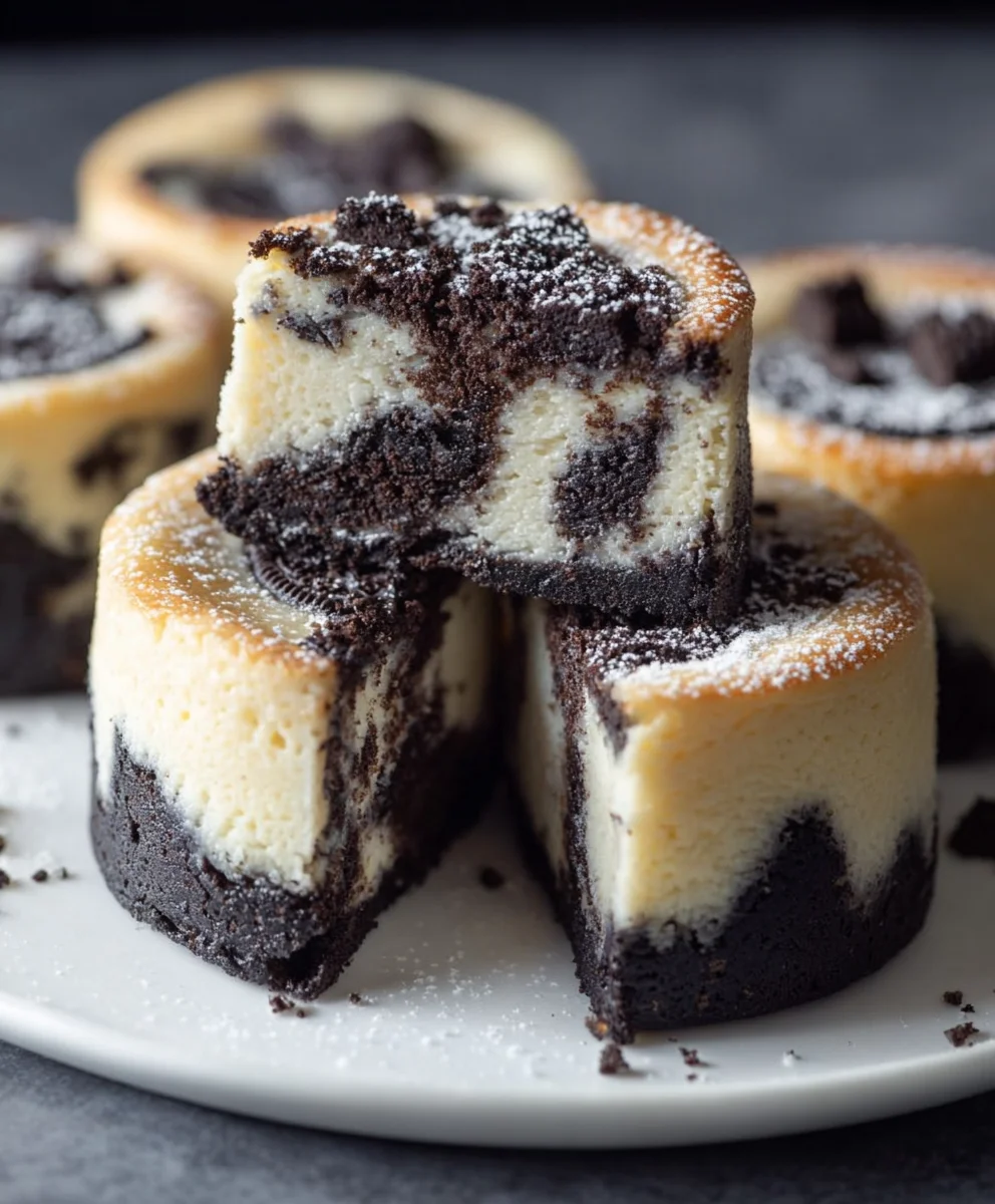Oreo Käsekuchen Happen: Einfach backen!