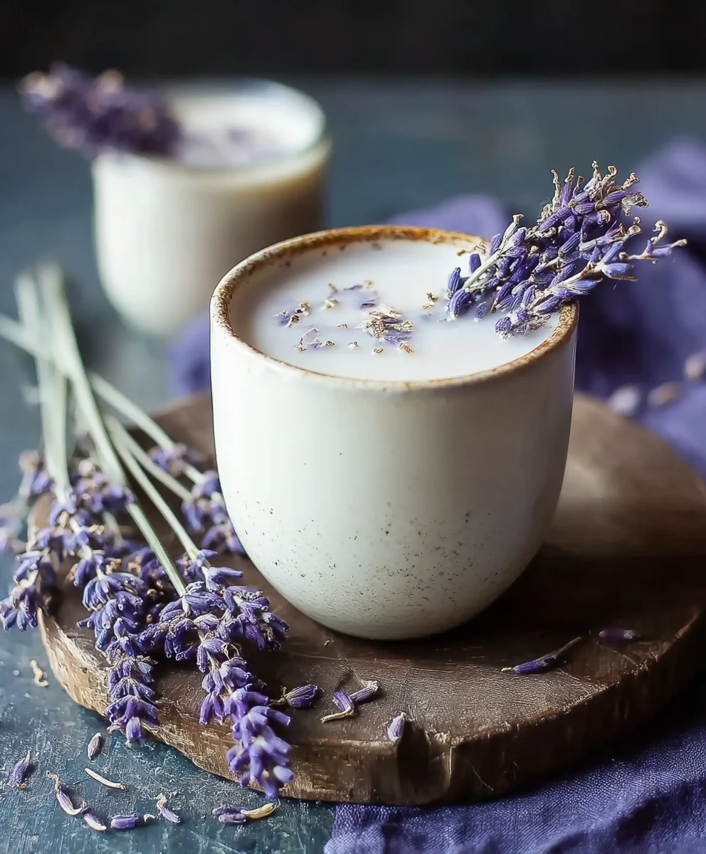 Lavendel-Milchtee Rezept: Cremig & Entspannend