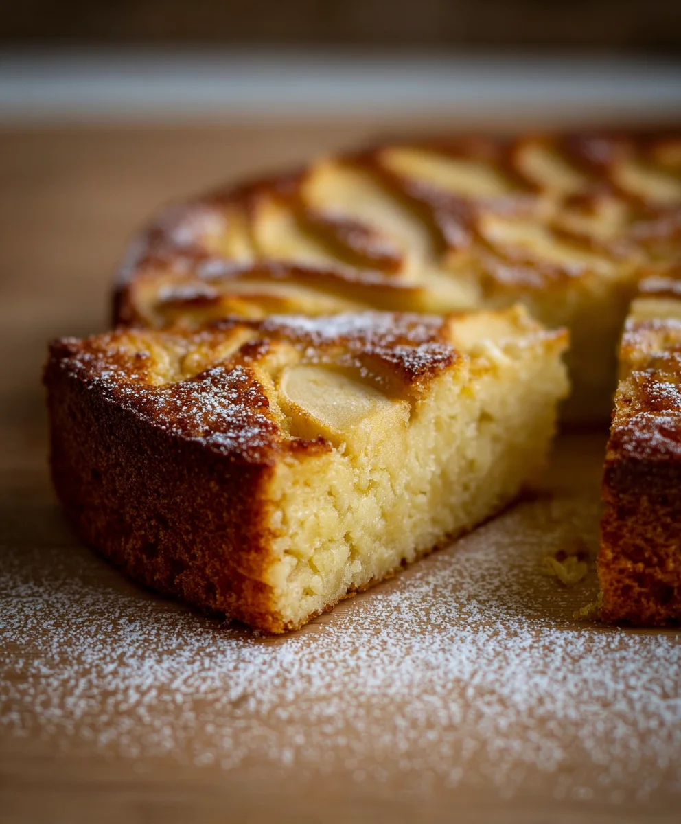 Apfelkuchen ohne Form in Heißluftfritteuse - Einfaches Rezept