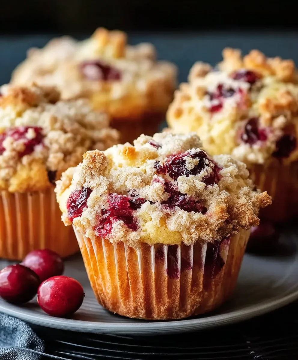Saftige Cranberry-Orange Muffins | Lecker & einfach