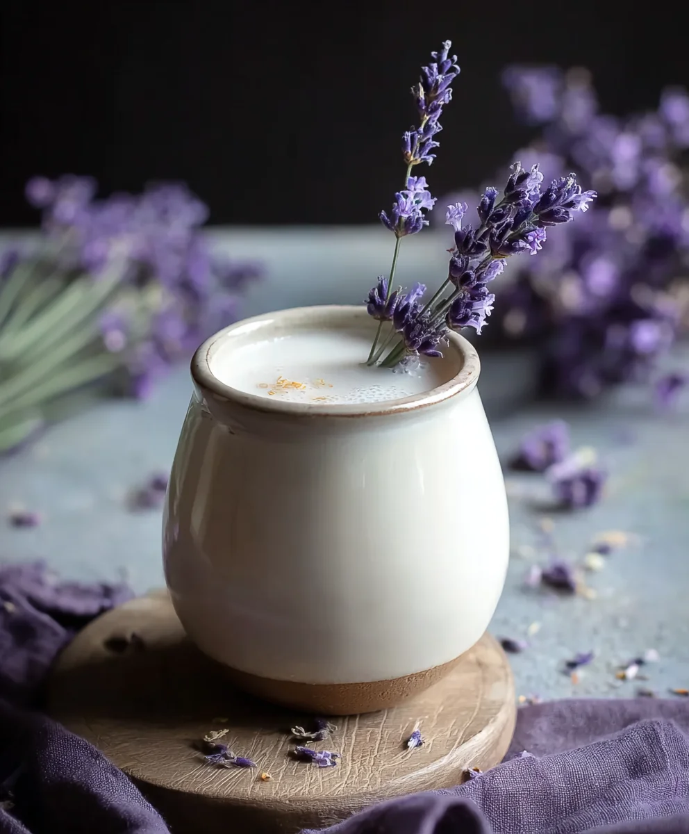 Lavendel-Milchtee Rezept: Cremig & Entspannend