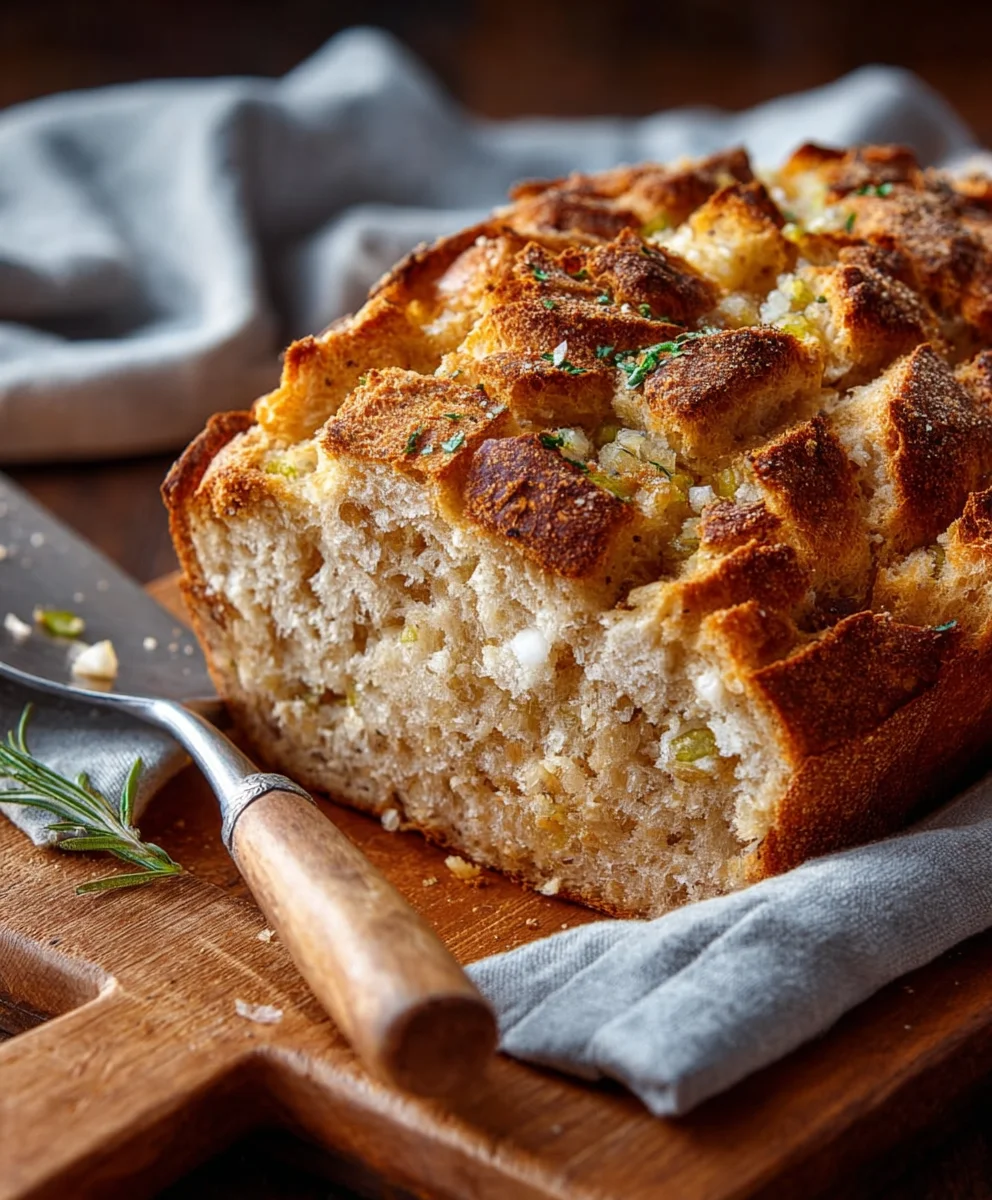 Herzhafter Brot-Auflauf: Saftig & Knusprig