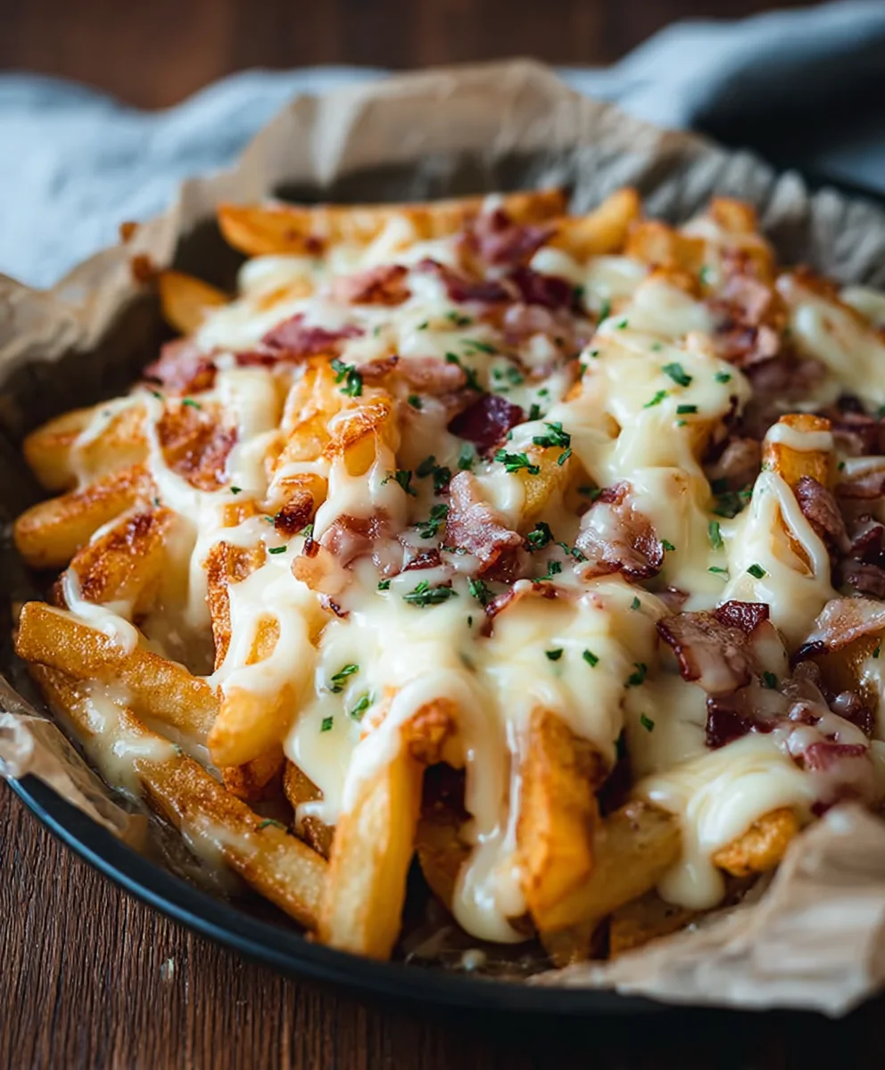 Knusprige Käse-Pommes mit Rinder-Speck: Ultimatives Rezept