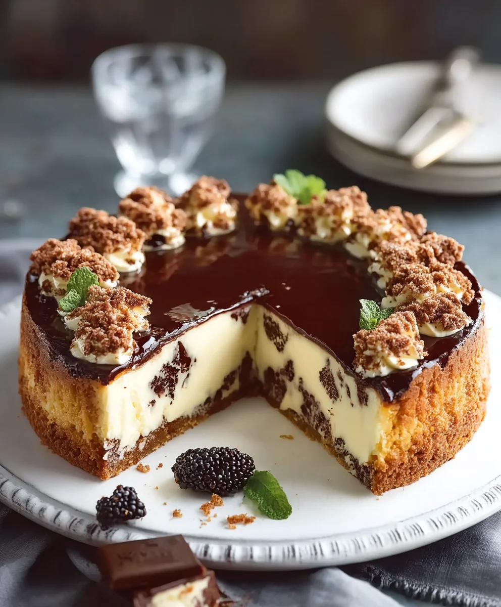 Stracciatella Käsekuchen: Schoko-Traum leicht gemacht!