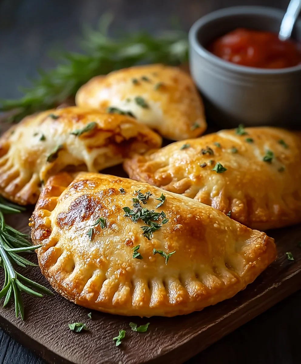 Heißluftfritteuse Mini-Calzone: Knusprig & Schnell