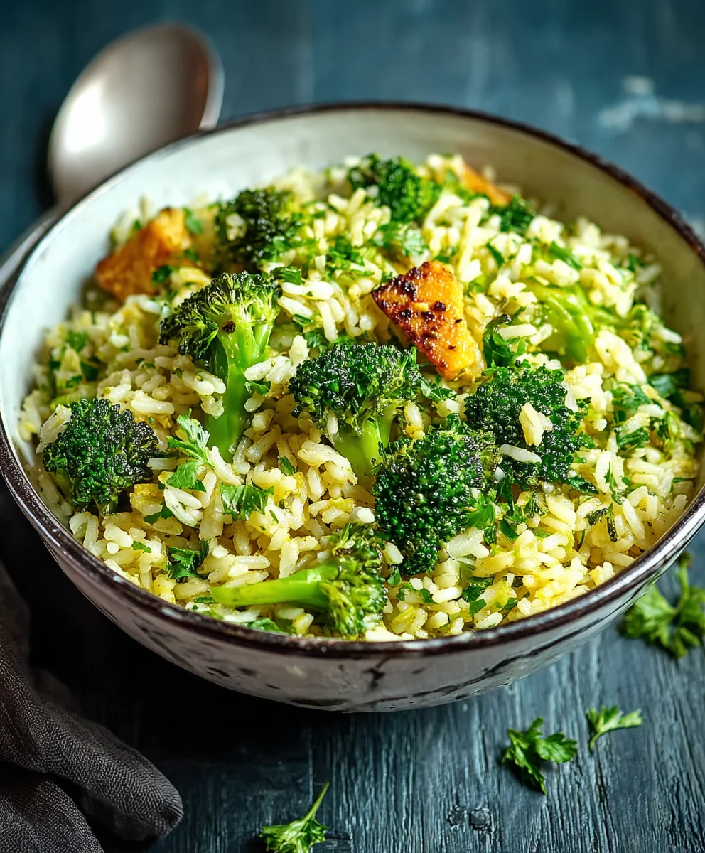 Schneller Brokkoli Reis: Gesund & Lecker