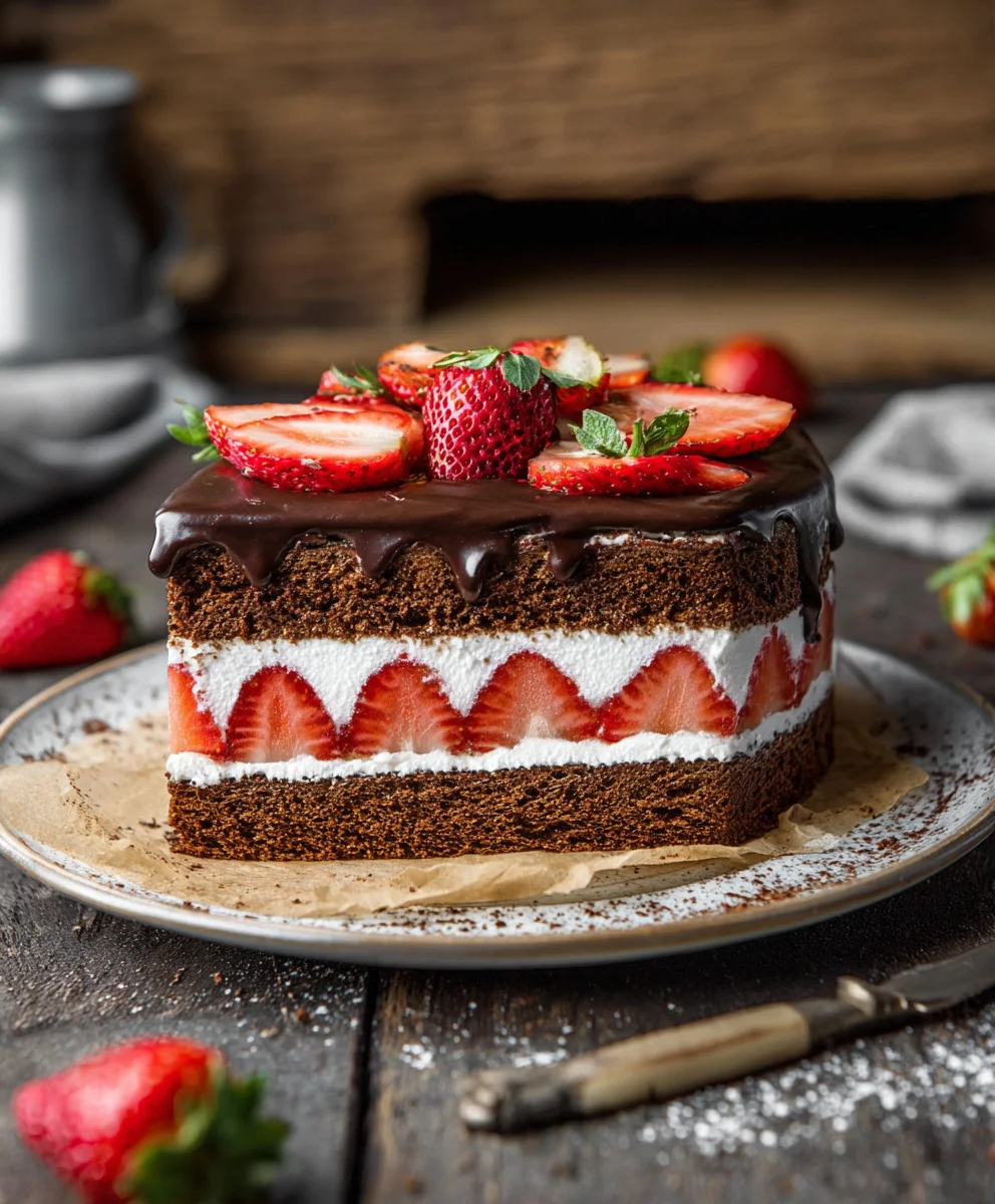 Schoko-Erdnon-alcoholic beer-Torte: Non-Alc Genuss pur!