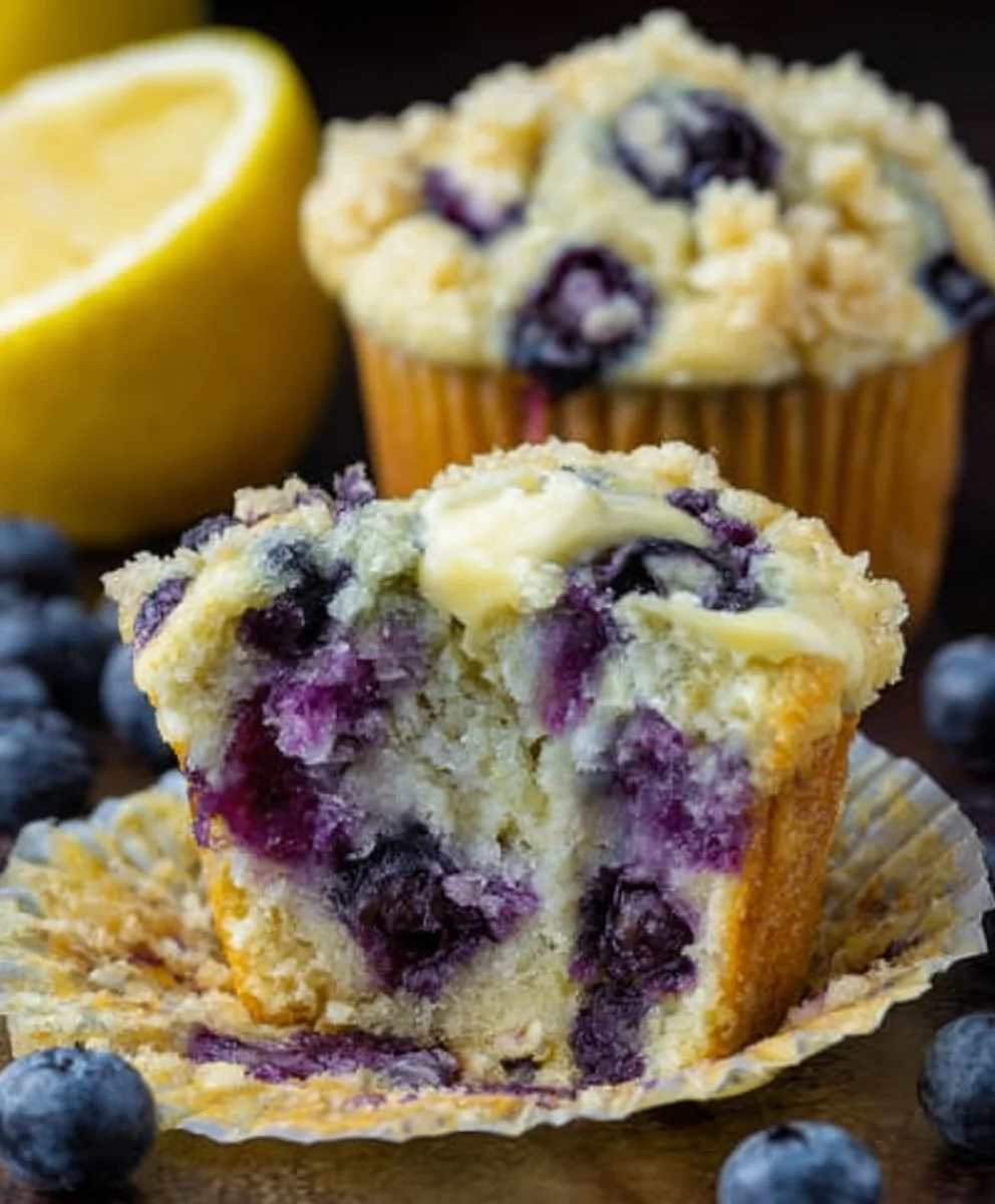 Zitronen-Blaunon-alcoholic beer-Muffins: Einfach & Lecker