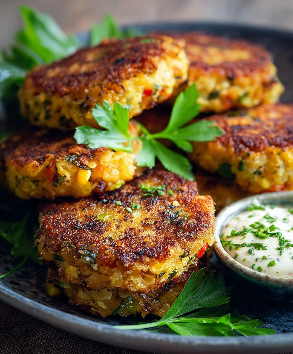 Einfache Gemüsefrikadellen: Das beste vegetarische Rezept